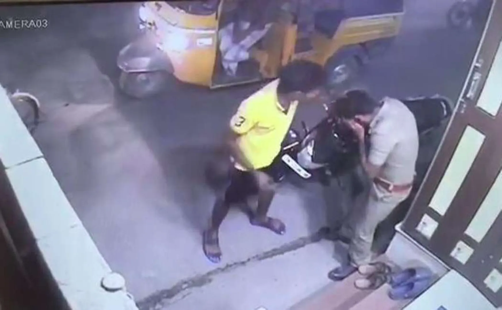 vellore district, gudiyatham police incident 